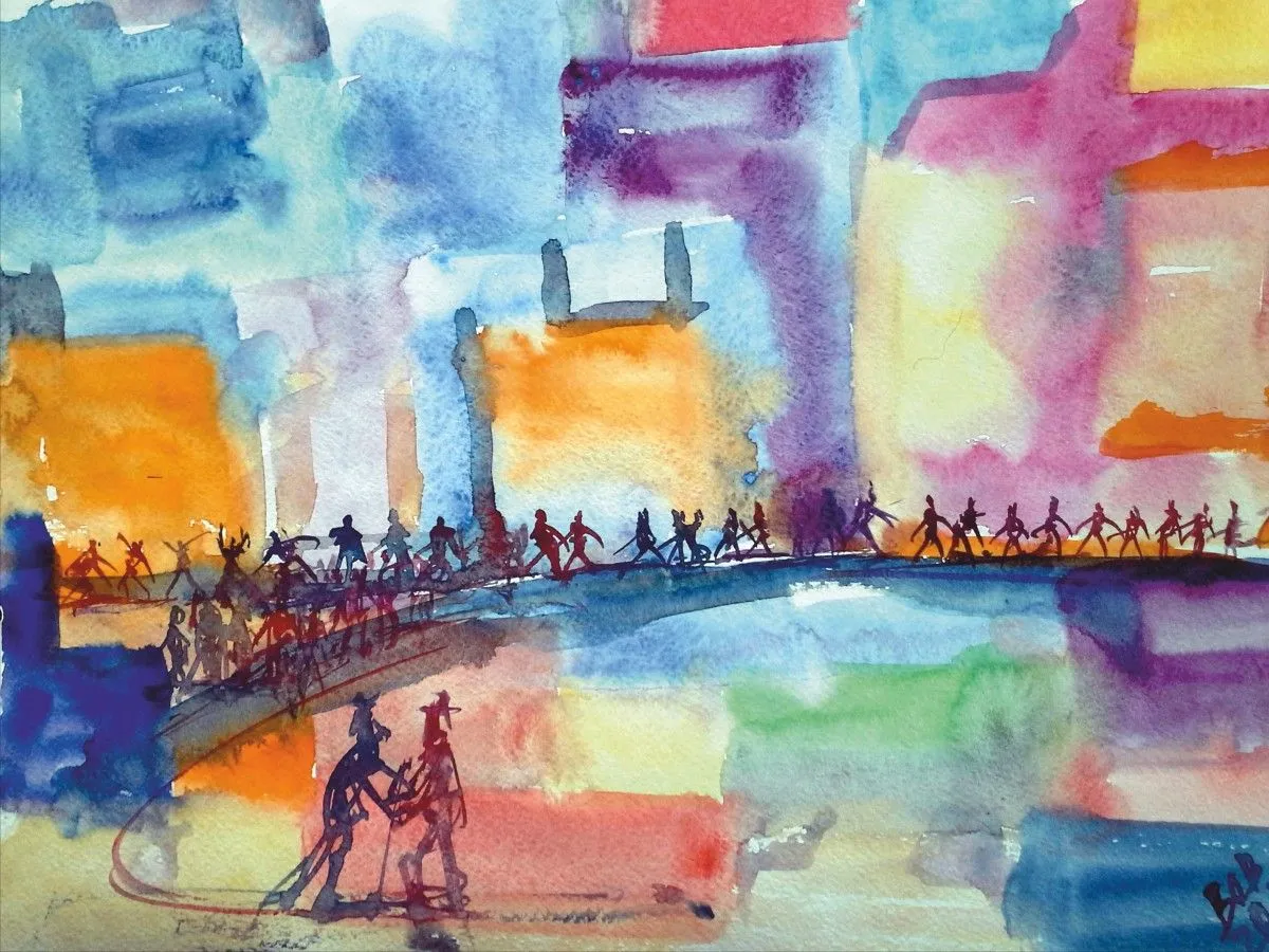 journey, artwork by Akpan Usoroh
