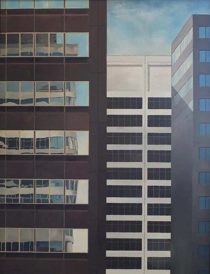 Market Street, Philadelphia PA USA, œuvre de Raymond John Westraadt