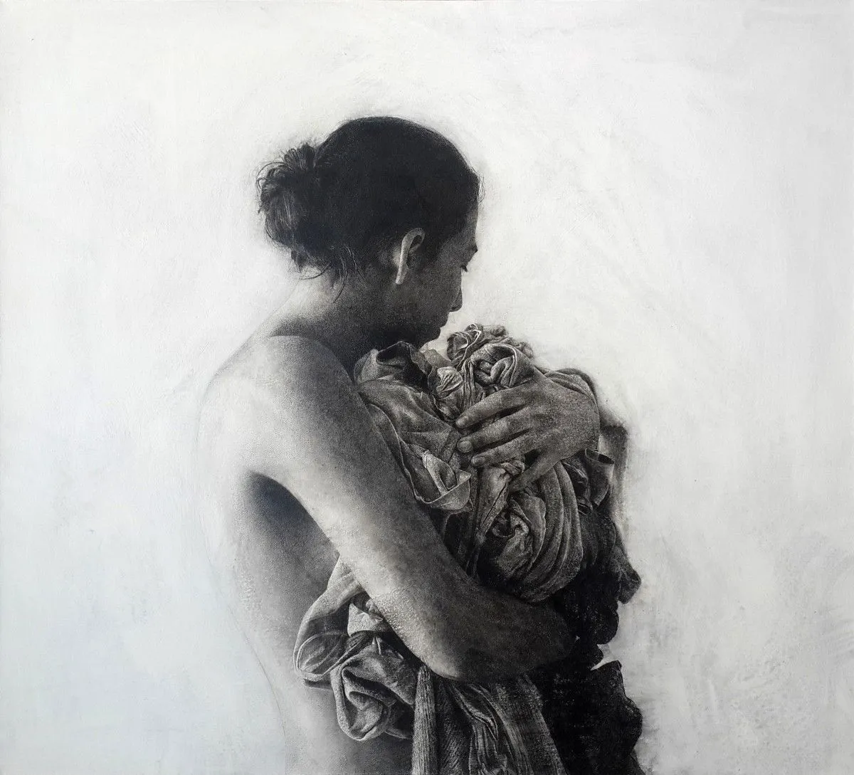 Woman in clothes, œuvre de Marcos Rey