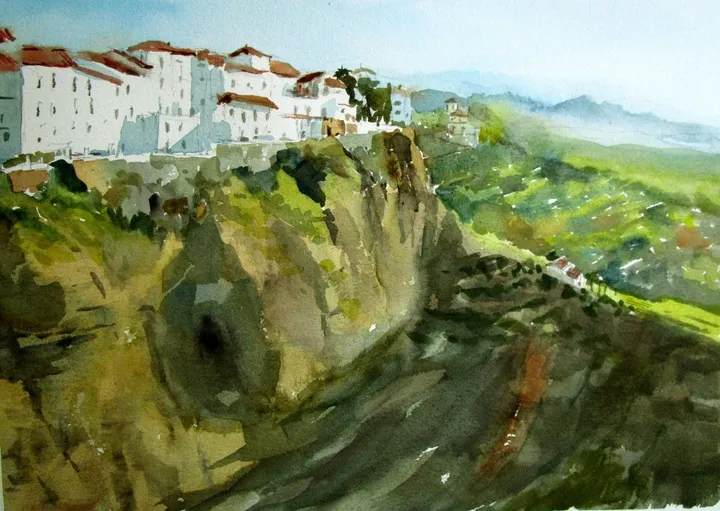 Ronda, œuvre de Tito Llorente