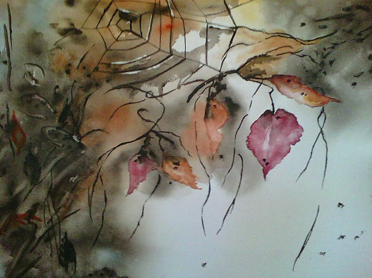 DETAILS D'AUTOMNE, œuvre de Thérèse Hanot