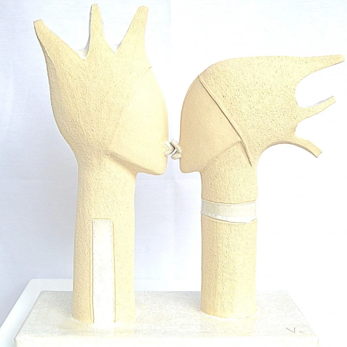 Le baiser, œuvre de Valérie Pallardy