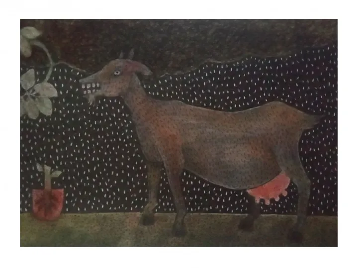The Goat, œuvre de Ankush Mukherjee