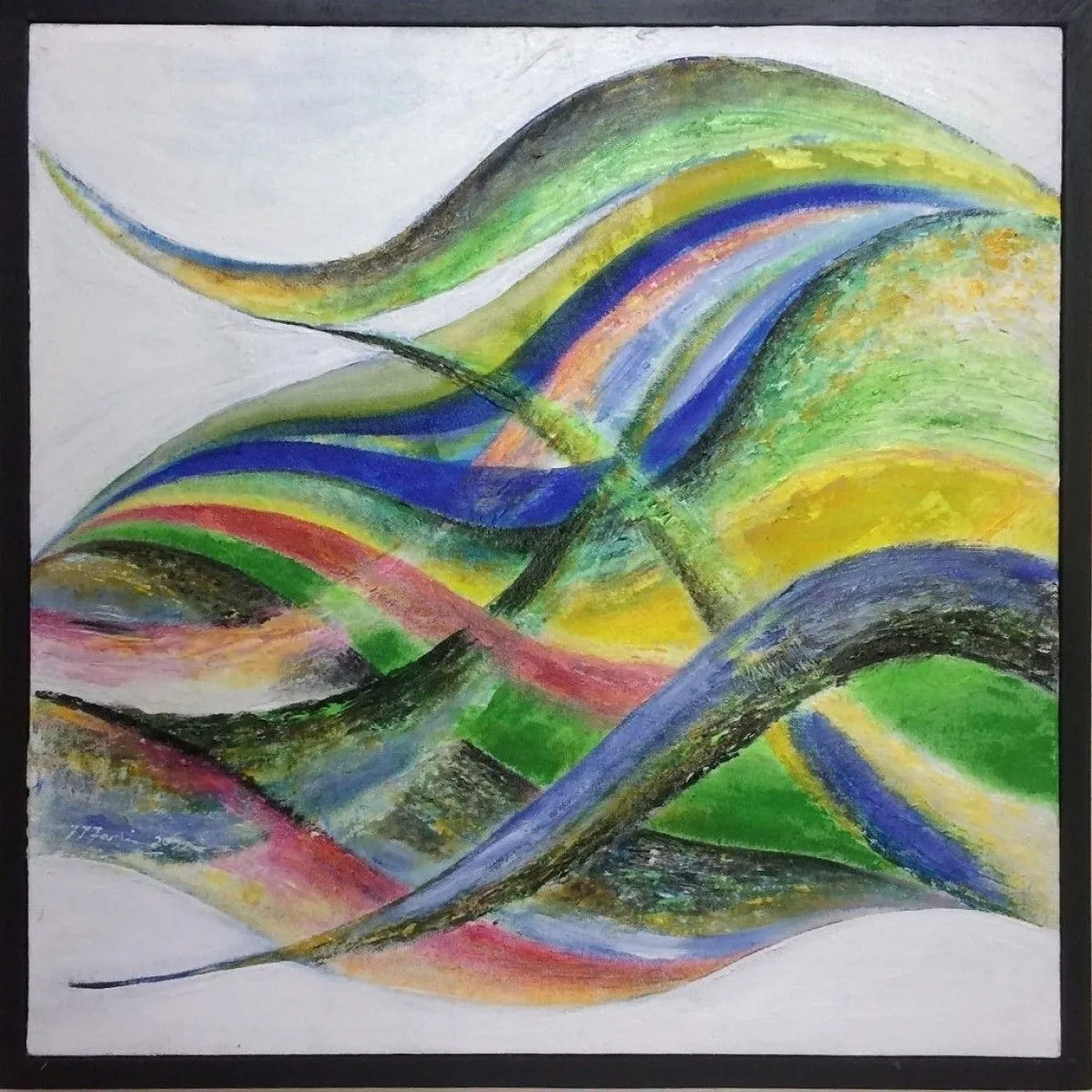 INTO THE WAVES III, œuvre de Marlin Lopez