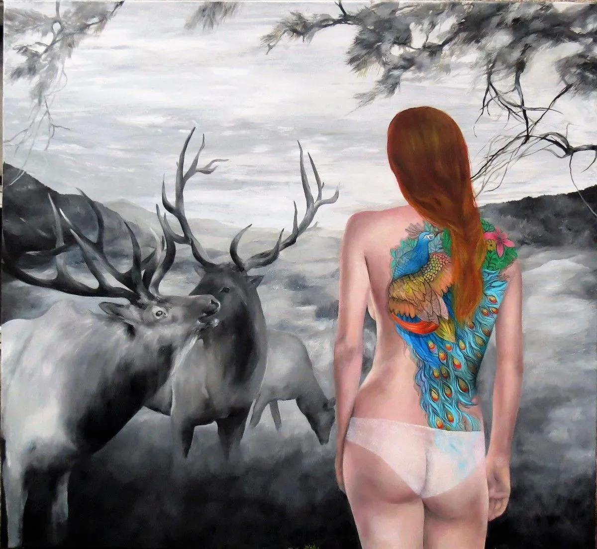 The hunt, artwork by Svjetlana Dosen