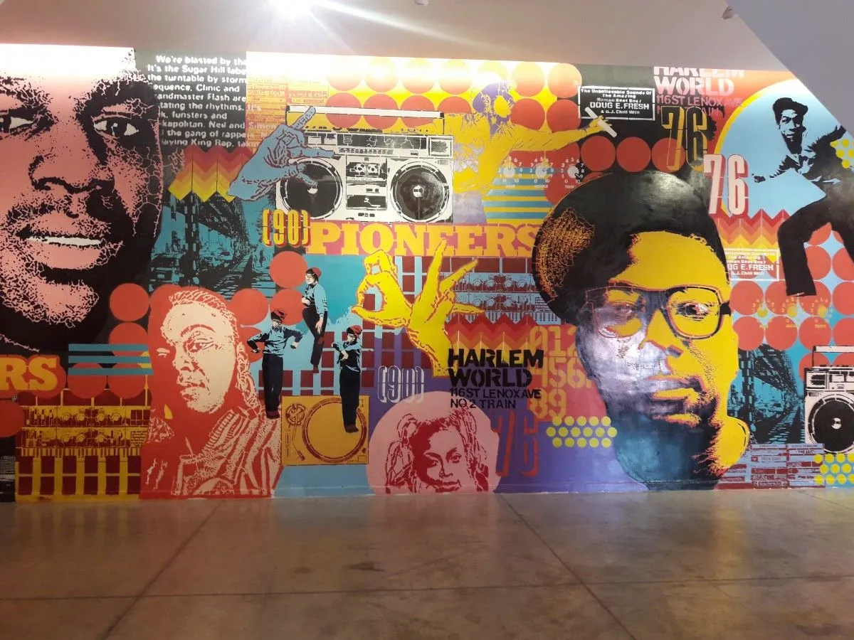 Mural, artwork by Esteves Tawil Not Fine Art