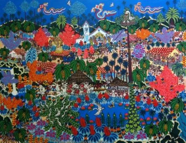 LA CANDELARIA, œuvre de RAMÓN MALDONADO DÍAZ