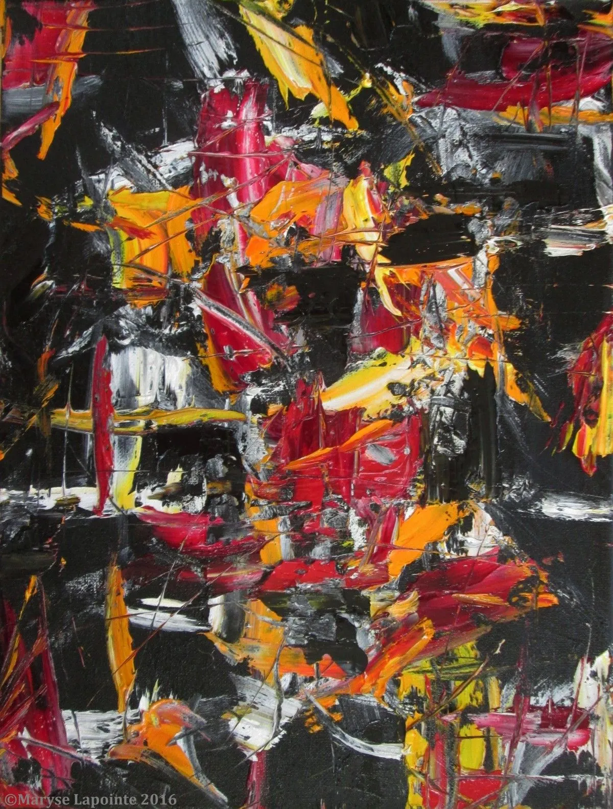 Finale – allegro energico de Bruch, (concerto pour violon en sol mineur opus 26 de Max Bruch), artwork by Maryse Lapointe