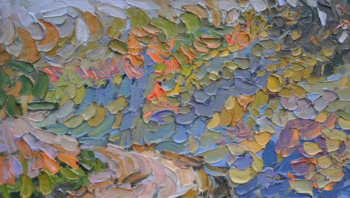 Road to the sea, œuvre de Olga Bezhina