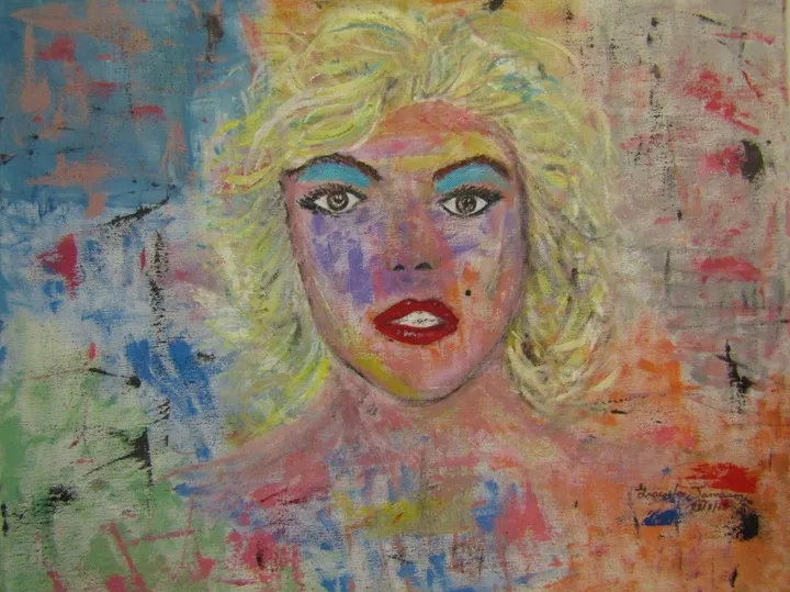 I want to be Marilyn, artwork by Graciela Jansasoy