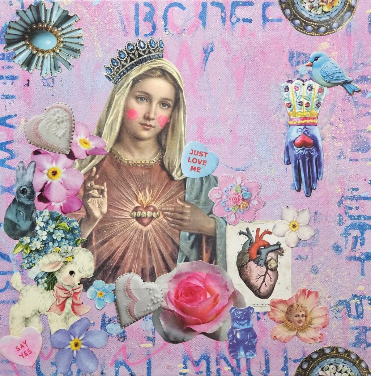 Love Me Mary, œuvre de Lorette C Luzajic