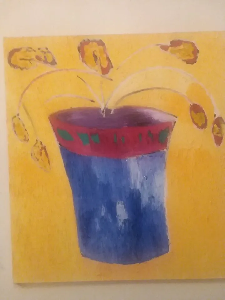 vase, œuvre de cj silberman