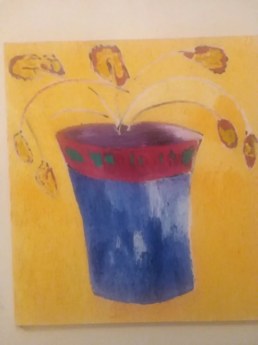 vase, artwork by cj silberman