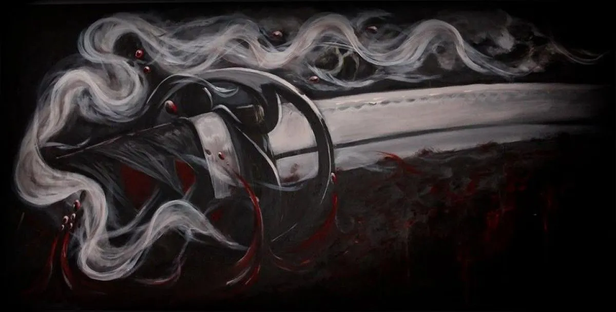 Spirit of old katana, artwork by Stan Mad