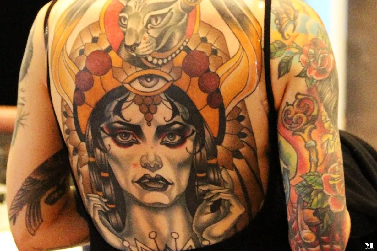 convention tattoo, œuvre de Yoan Leresche