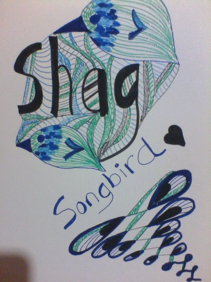 Songbird, artwork by Michelle Skeen