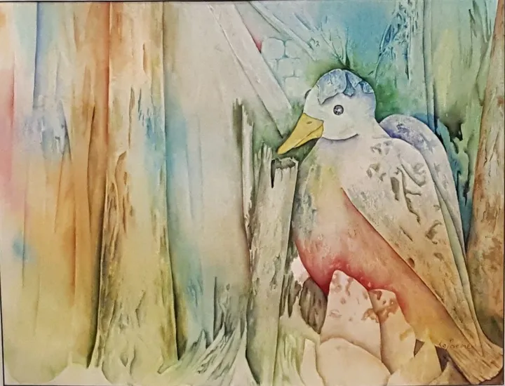 Ce matin il était là, artwork by Louise Laforme