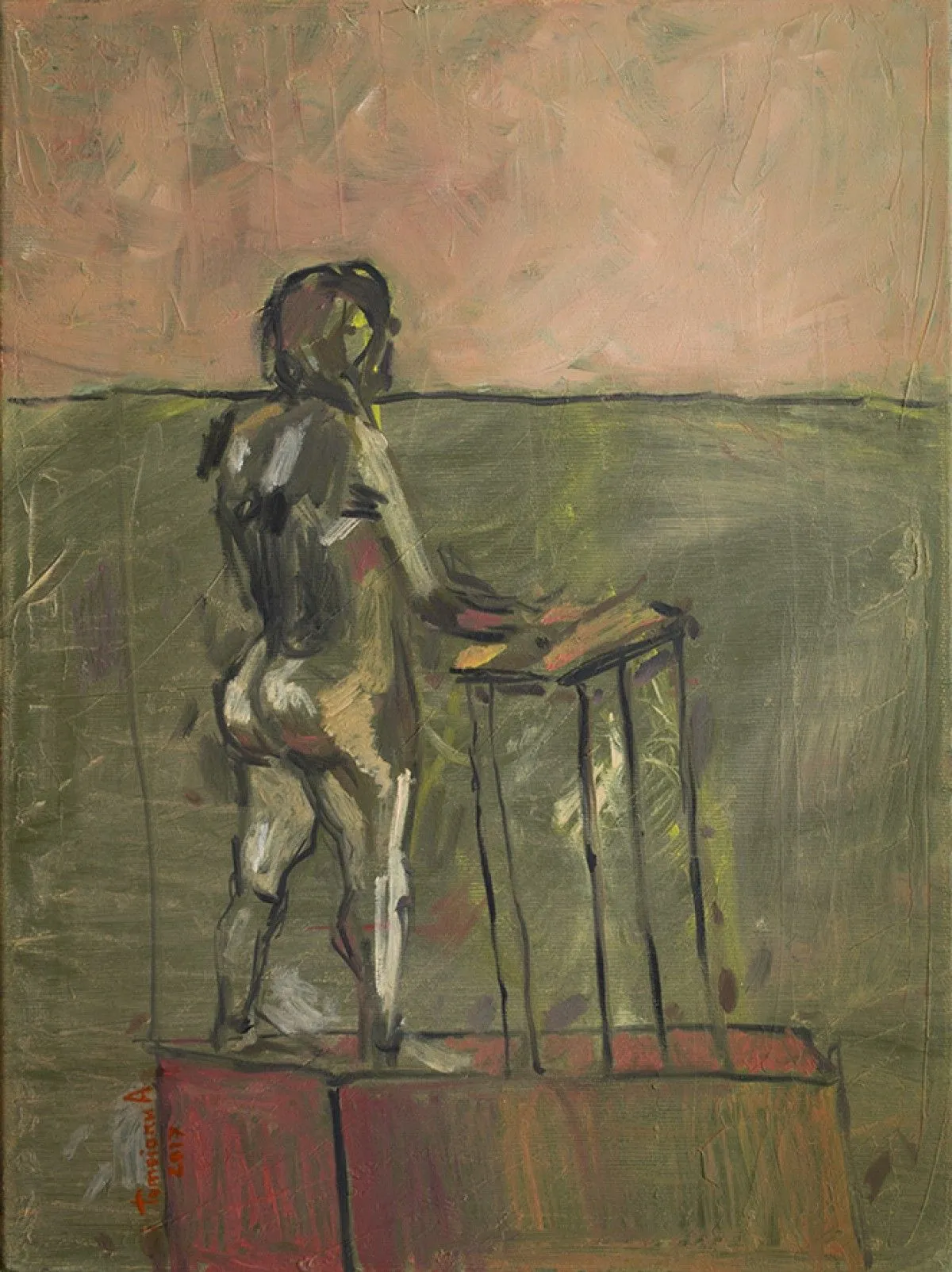 Speaker, artwork by Anatolii TOMOIANU