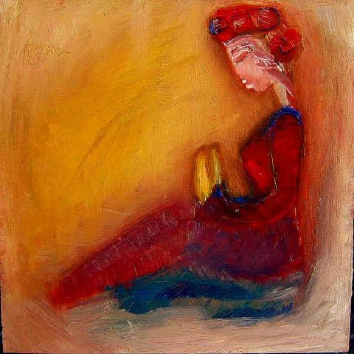 "Prayer", artwork by Jasminka Tabak