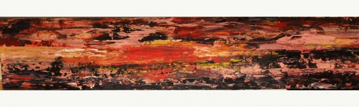 Sunset, œuvre de Annie Mallet