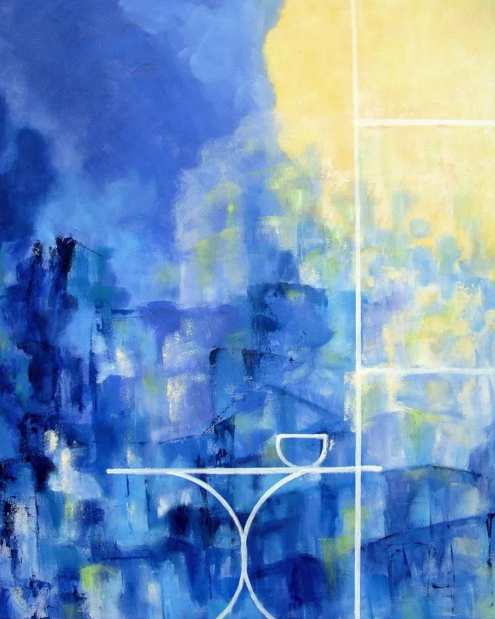 L´Heure Bleue, œuvre de Aase Lind