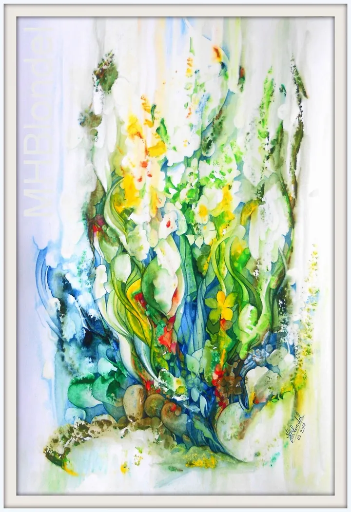 Prémices de printemps, artwork by Marie-Hélène Blondel