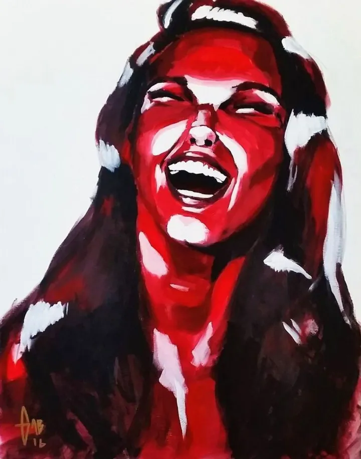 Laughter, artwork by Gabriel Bouffard