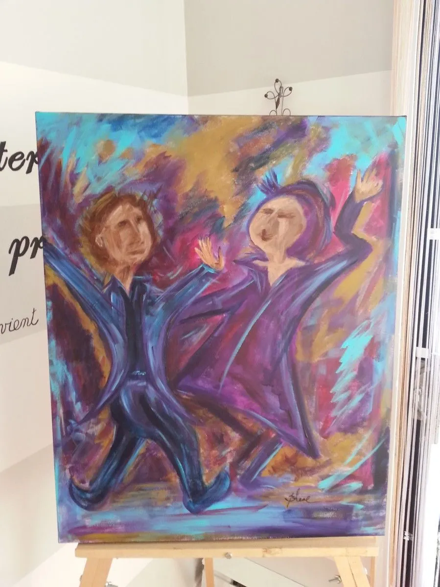 vive la danse, artwork by steeve bouchard