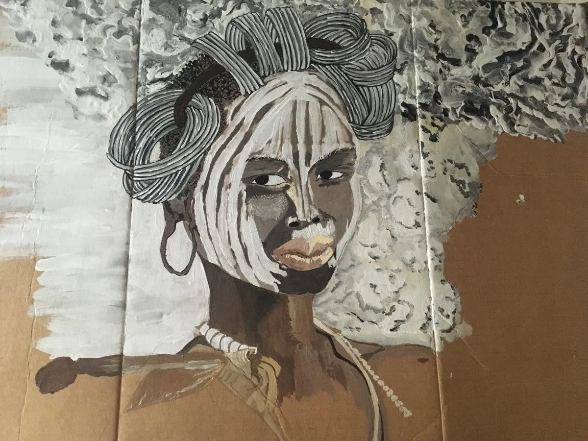 Miro el mundo, artwork by Cosima Barnabo´Monti