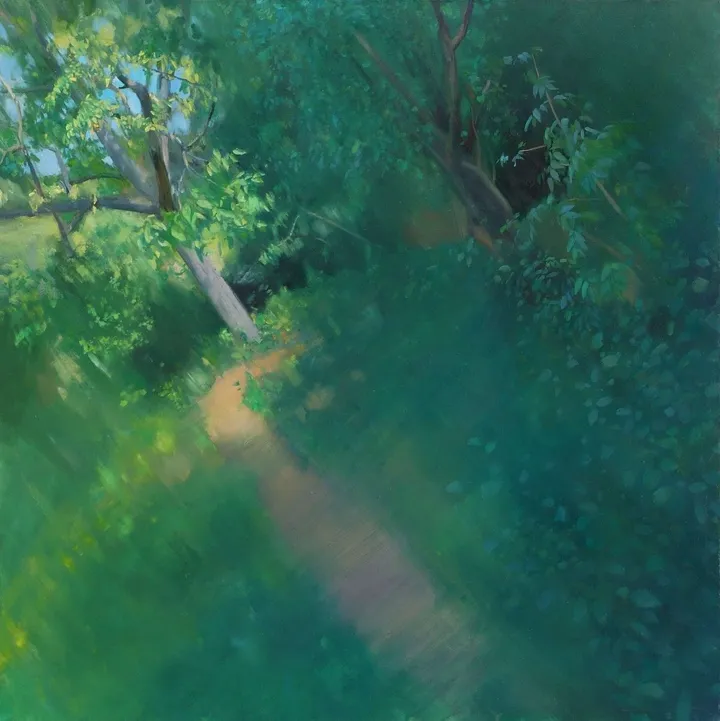 Walnut tree, œuvre de Mymoon Intrees