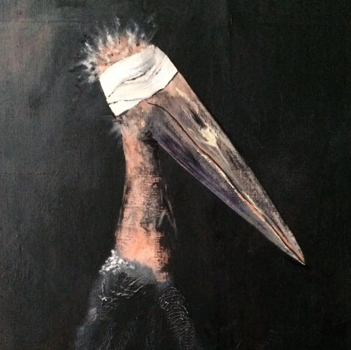 The Marabou Lazarus, artwork by Artur Cieslar