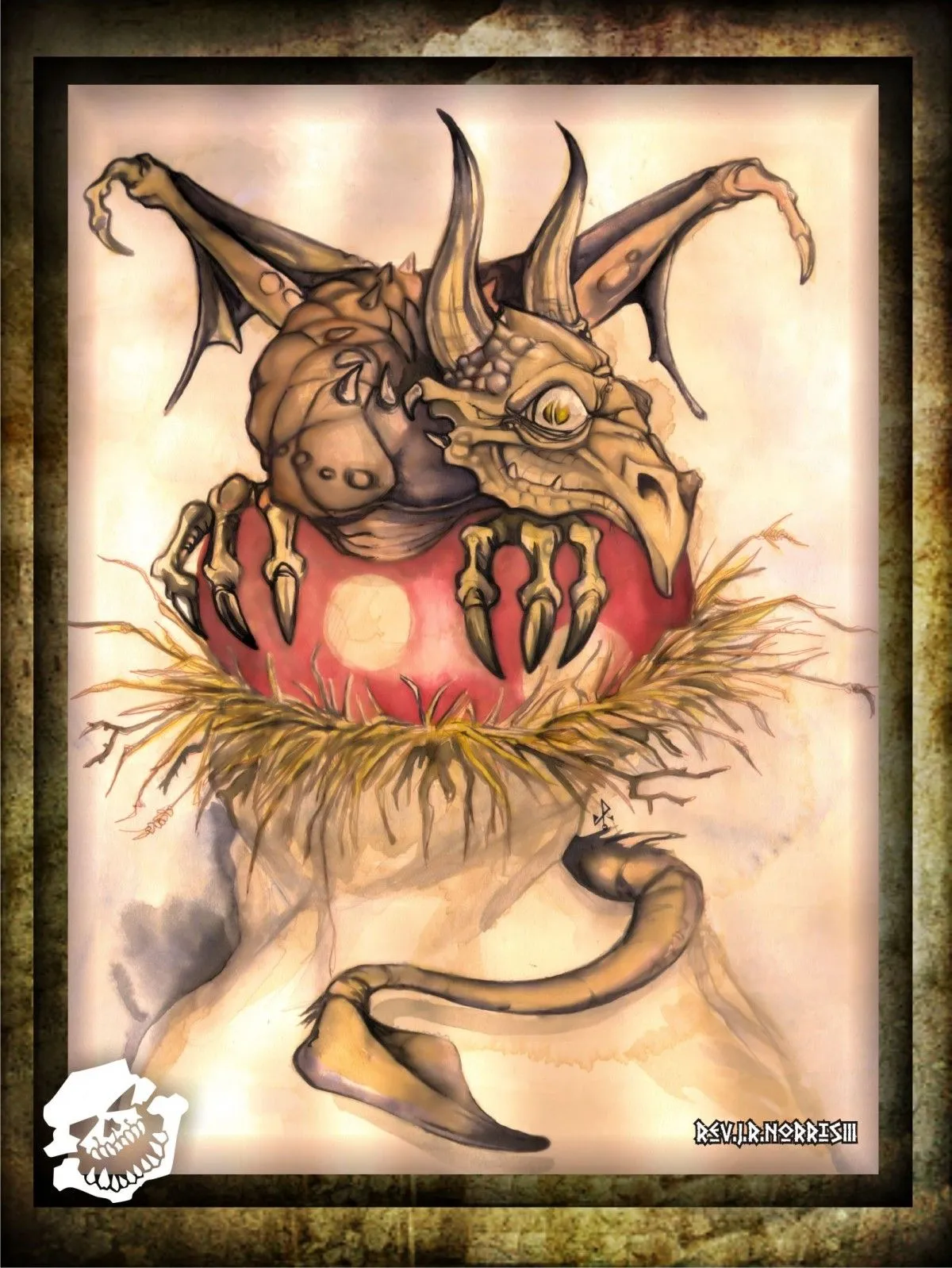 jay the dragon, œuvre de Rev.J.R. norris III