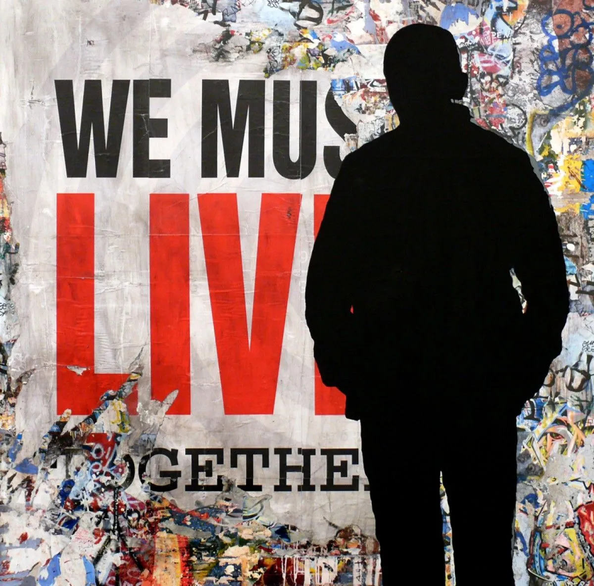 Tehos - We must Live Together, œuvre de Tehos Art