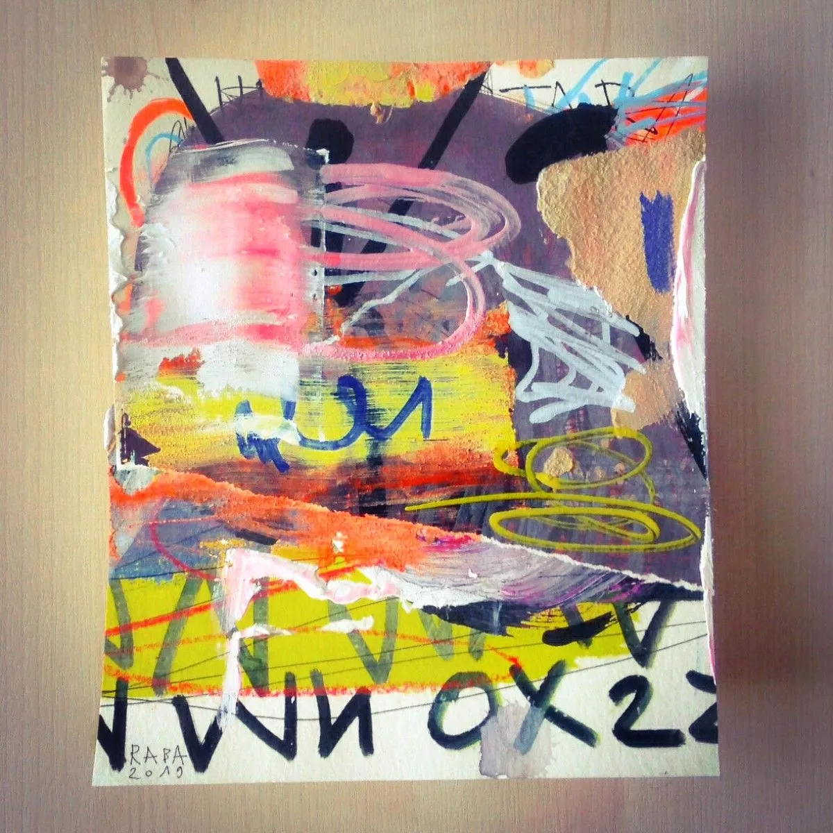 WNOX 2, artwork by MICHEL RABANELLY