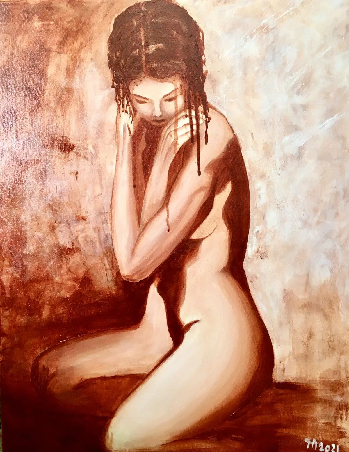 Joséphine, œuvre de Françoise AUGUSTINE