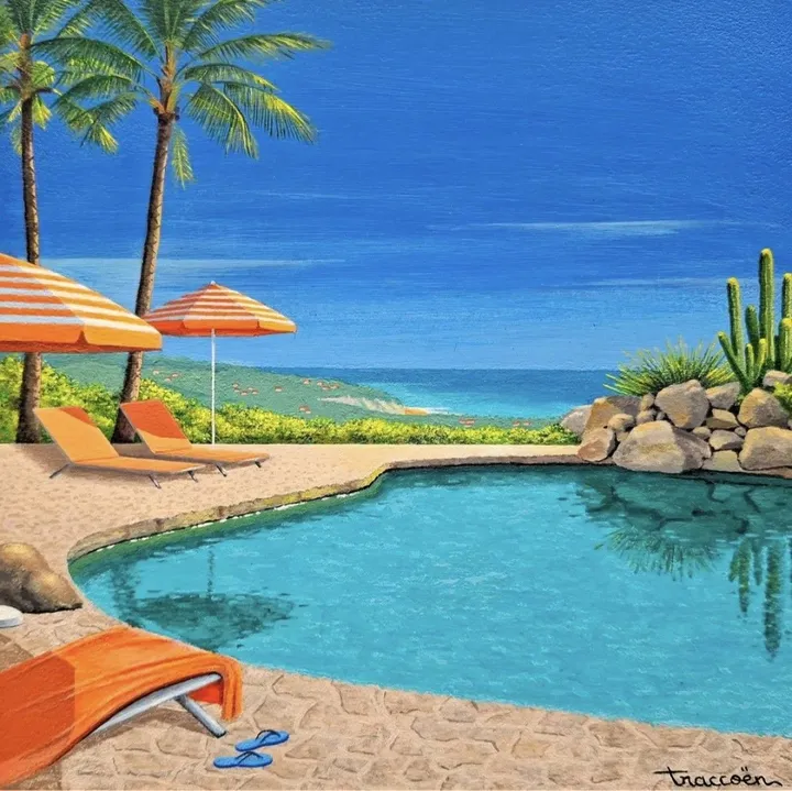 Pause andalouse, artwork by Thierry Traccoën