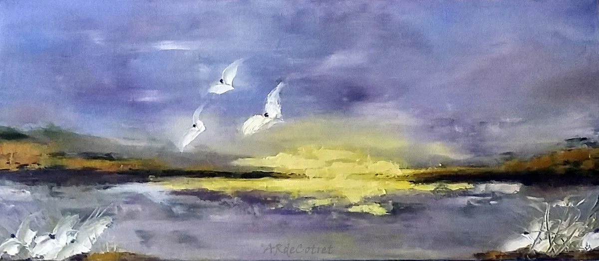 L'envol, artwork by Anne René de Cotret