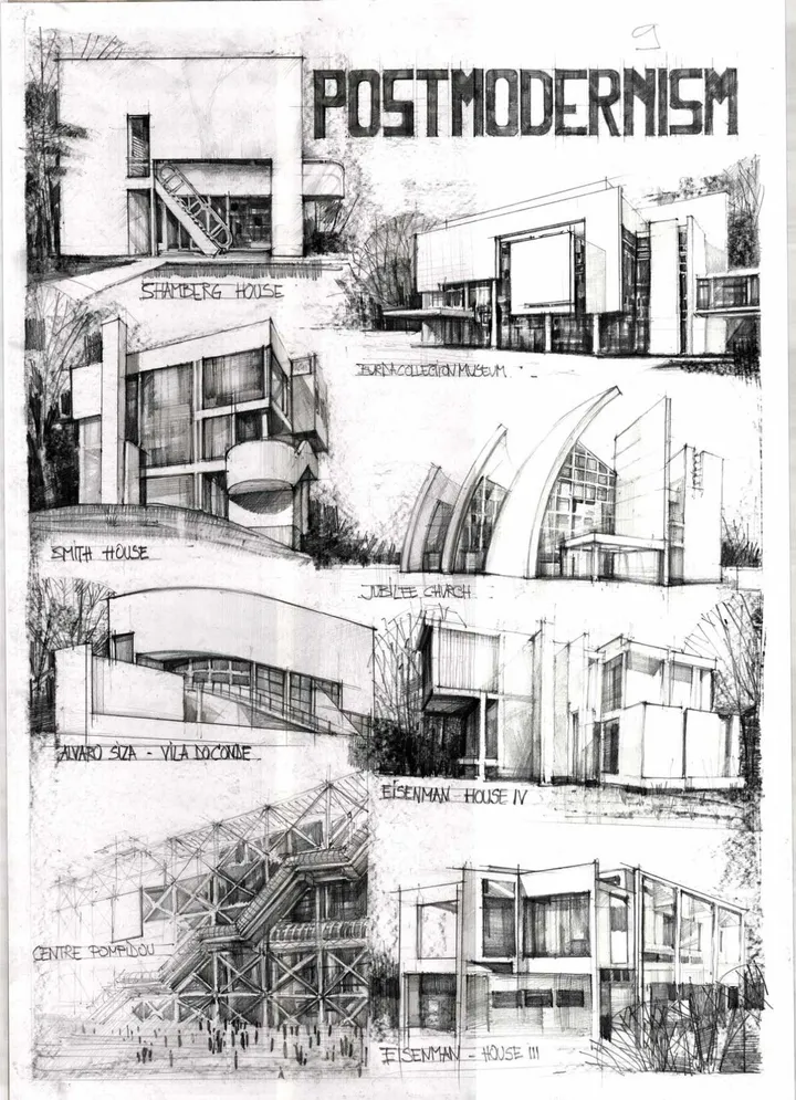 Postmodernism architecture, œuvre de Vlad Bucur