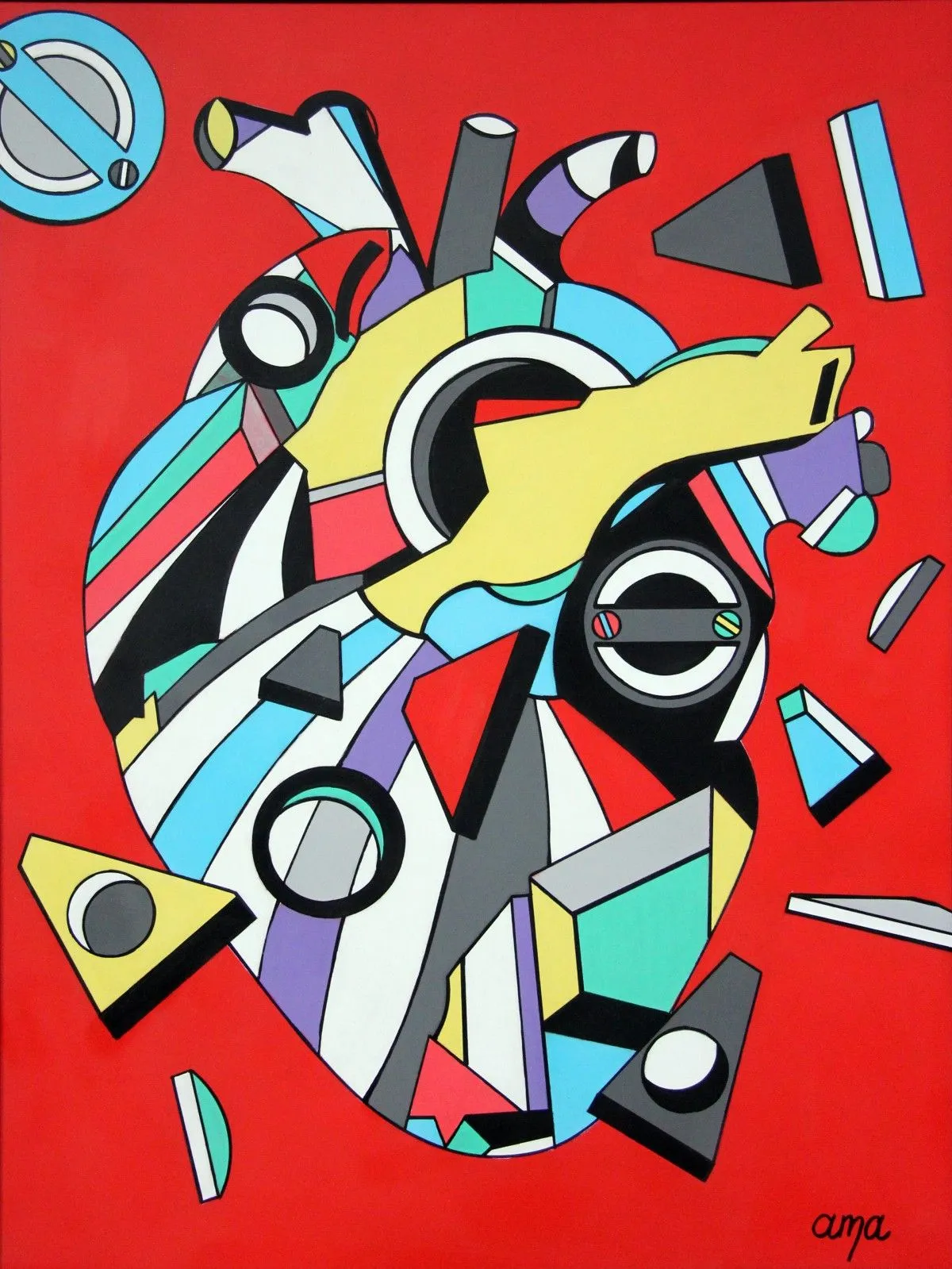 Urban heart, œuvre de Christian Addezi