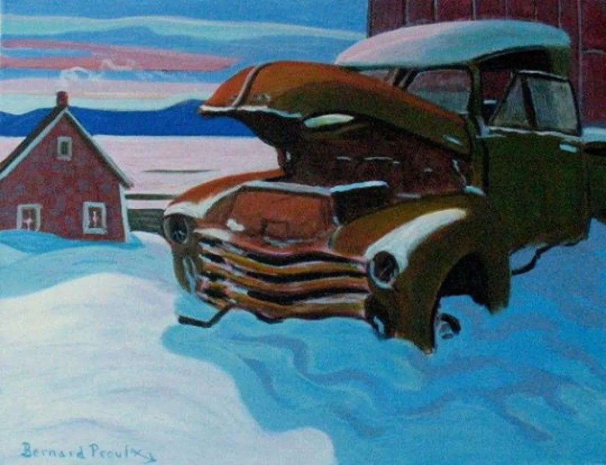 En mémoire de mon père, artwork by Bernard Proulx