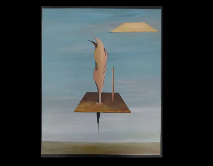 Plate forme sous nature morne, œuvre de JIM SOLIAN