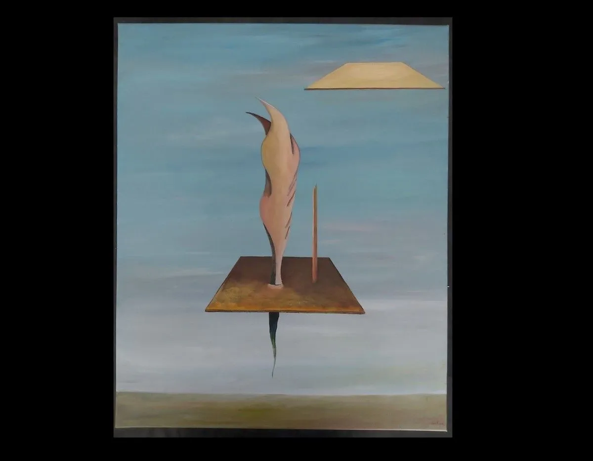 Plate forme sous nature morne, œuvre de JIM SOLIAN