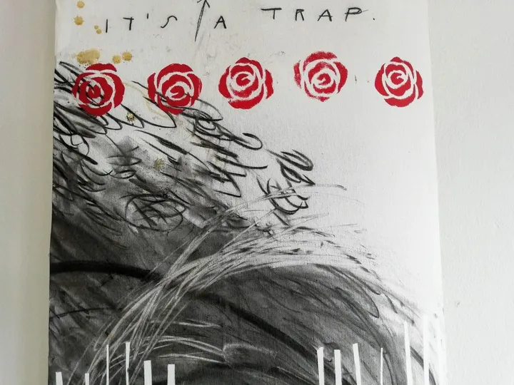 * love letters *, œuvre de Mojca Senegacnik