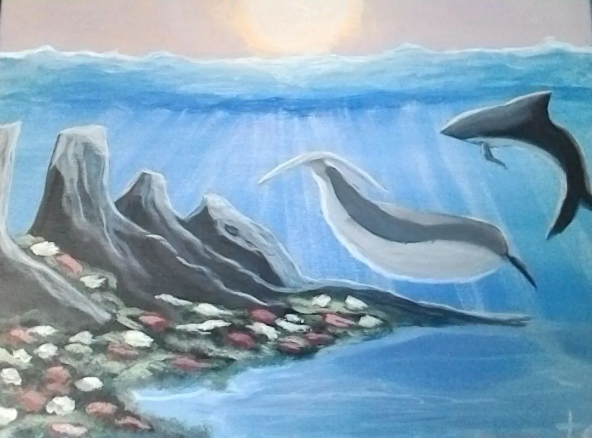 "Under the Ocean", œuvre de Taryn Simpson