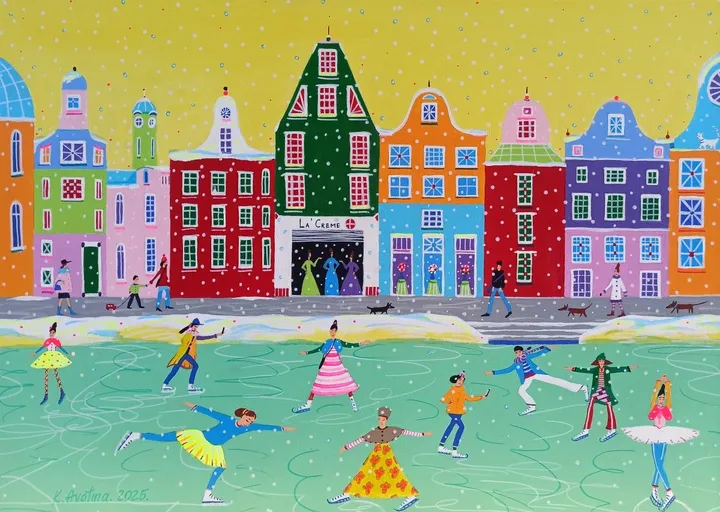 Once Upon A Time In Amsterdam, artwork by Katrina Avotina