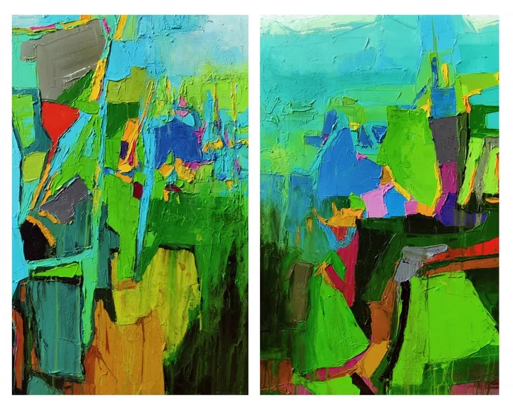 read the city ( dyptch), œuvre de Abhishek Kumar