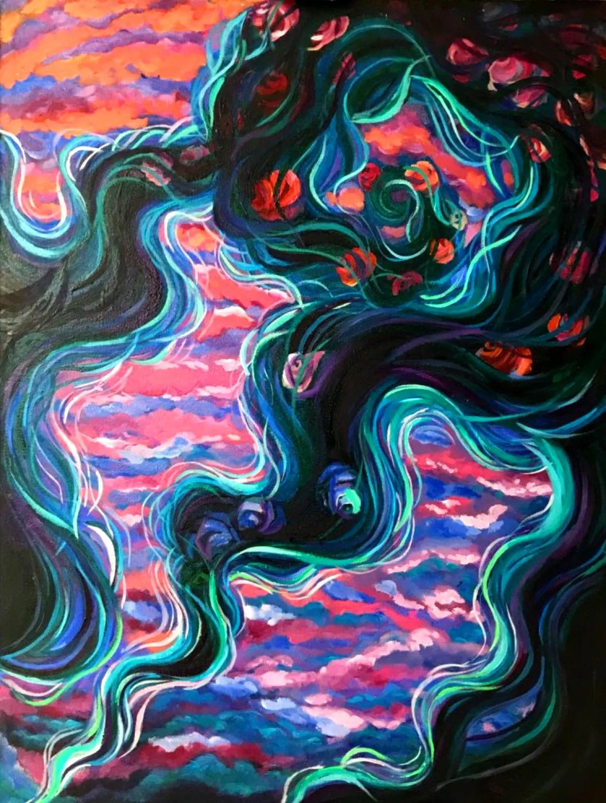 Contemplation, œuvre de Marcela Quintanilla