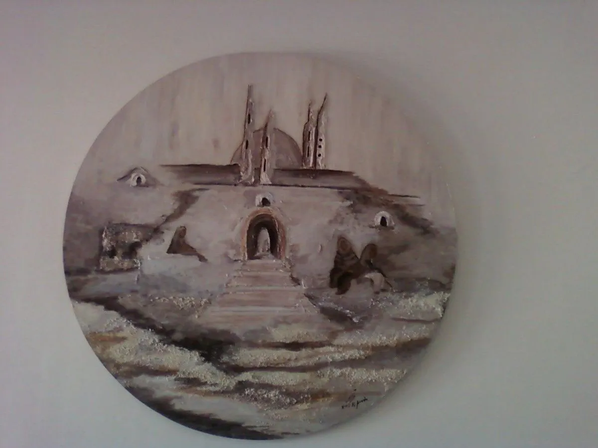 mosque, œuvre de Nour el Houda HASSEN