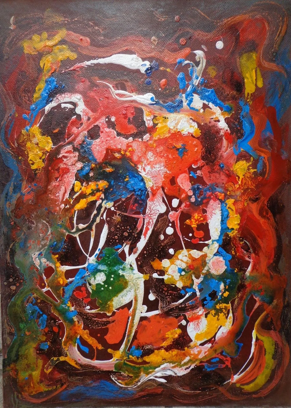 Inside the sea, œuvre de Tânia Maria de Souza