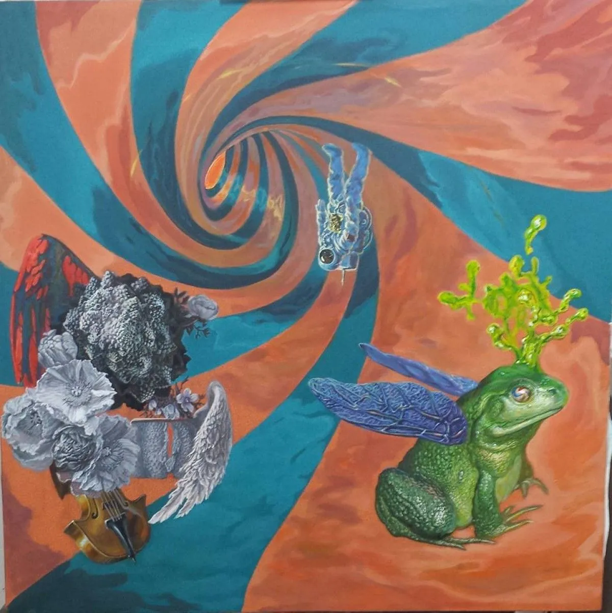 getting high with knowledge, artwork by Emil Pejtamalli